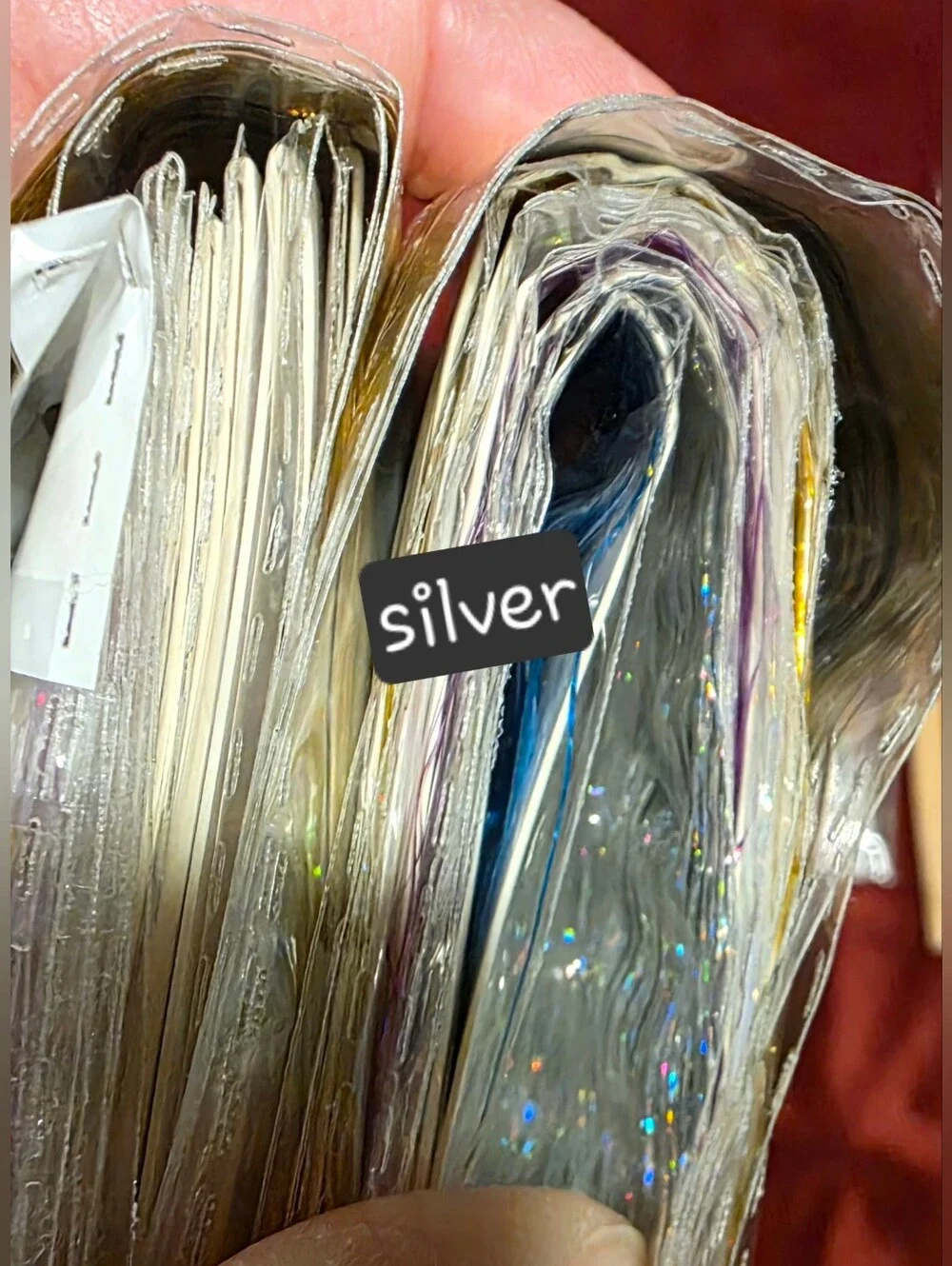 hair tinsel/hair glitter/fairy hair Kit
